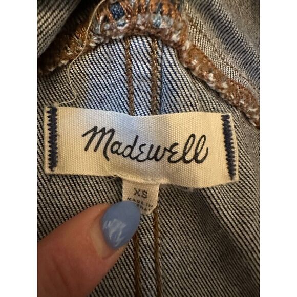 Madewell Denim Skinny Overalls Size XS - Picture 4 of 10